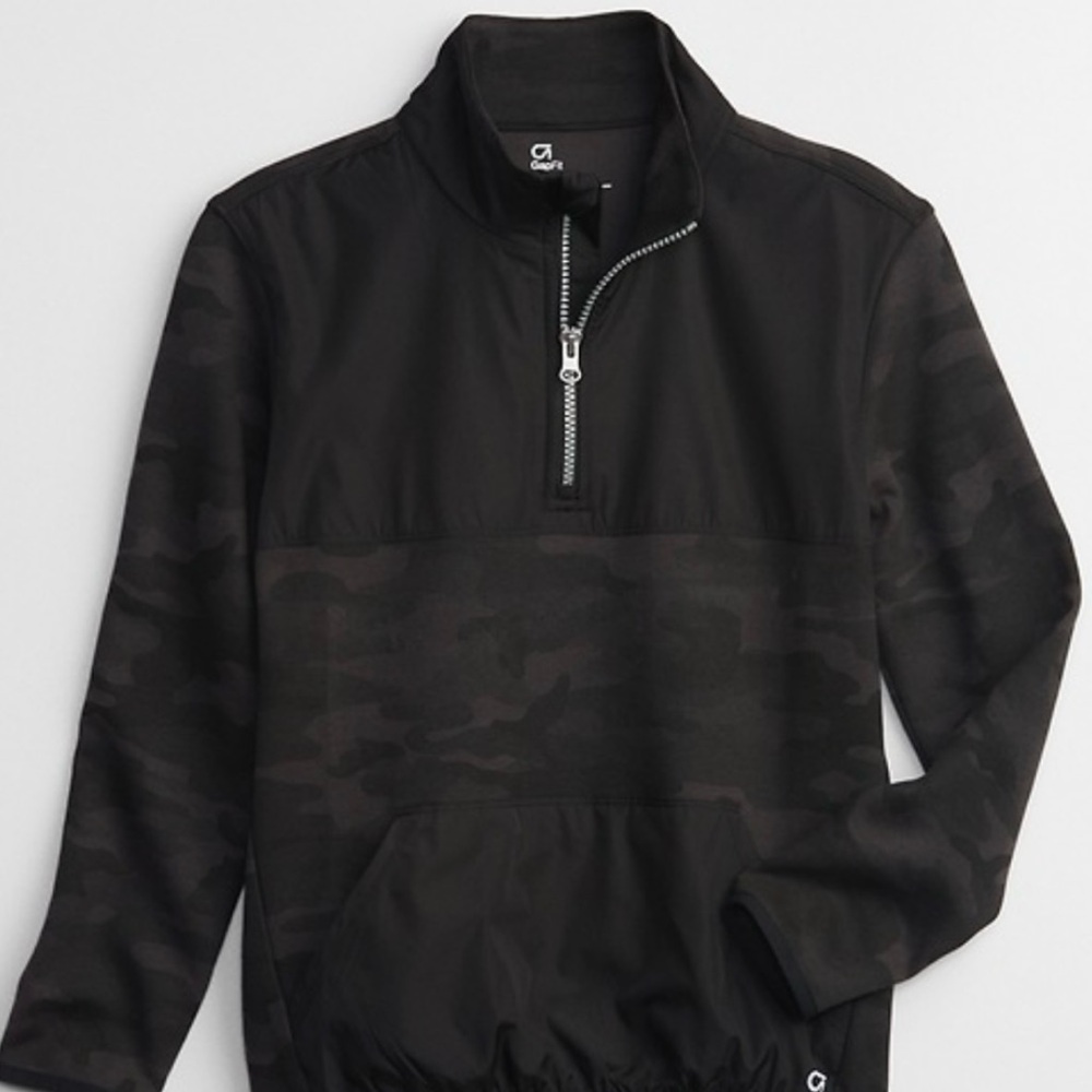 GapFit Kids Quarter-Zip Sweatshirt